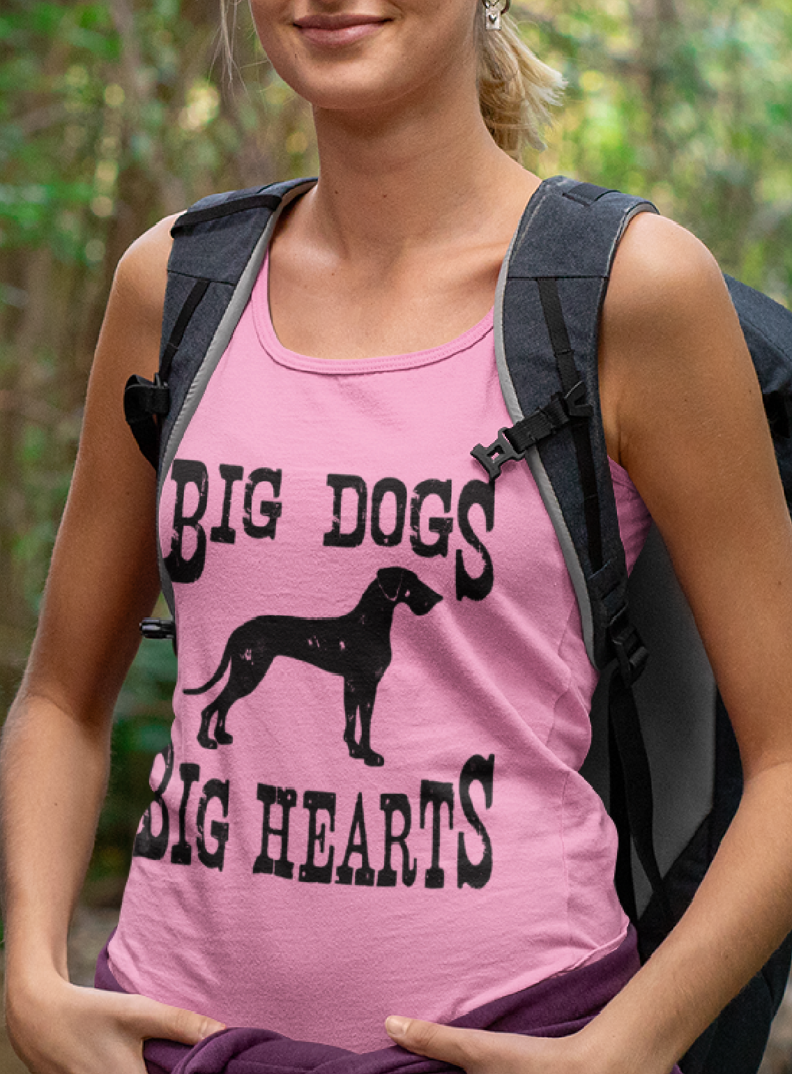 Big Dogs Big Hearts Cropped Ears