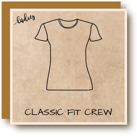 Ladies Classic Fit Crew