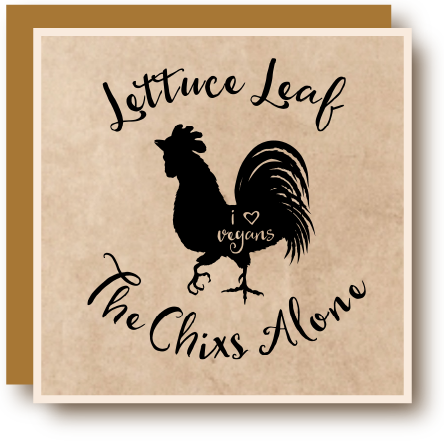 Lettuce Leaf The Chixs Alone