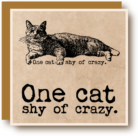 One Cat Shy