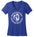 Ladies Classic Fit V-Neck - Courage Is Contagious - White Ink