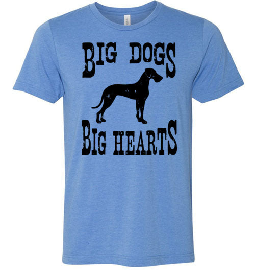 Men's Athletic Fit Crew - Big Dogs Big Hearts Floppy Ears