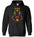 Hoodie Pullover - Fall Owl - Red Ink