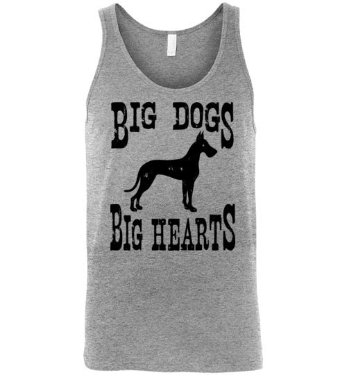 Classic Fit Unisex Tank - Big Dogs Big Hearts Cropped Ears