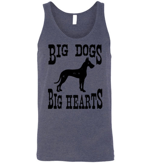 Classic Fit Unisex Tank - Big Dogs Big Hearts Cropped Ears