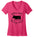 Ladies Classic Fit V-Neck - Lettuce Leaf The Pigs Alone