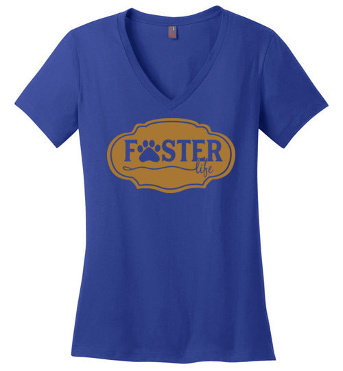 Ladies Classic Fit V-Neck - Foster Life
