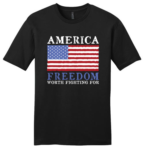 Men's Classic Fit Crew - Freedom Worth Fighting For